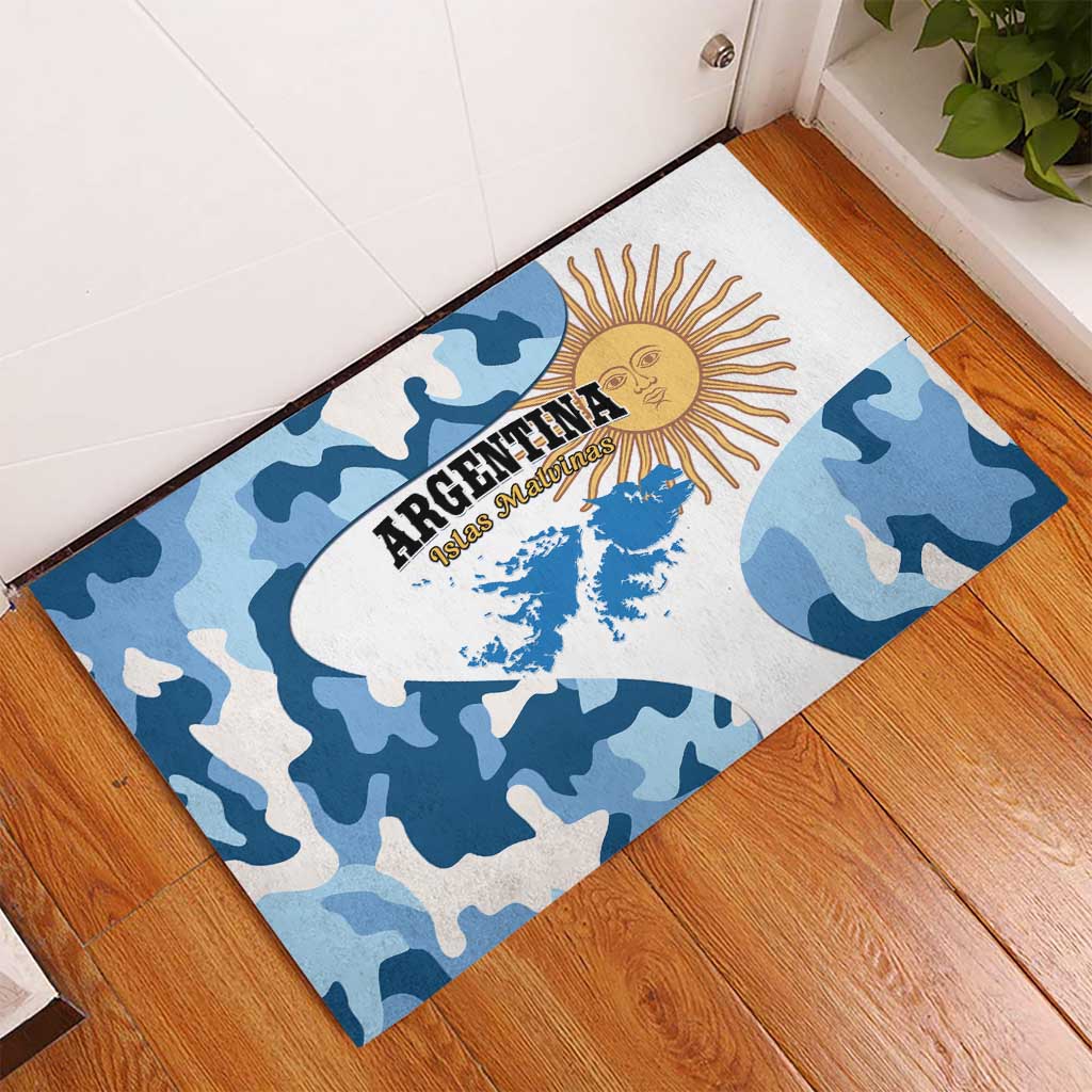 Argentina Malvinas Day Rubber Doormat Las Malvinas Son Argentinas