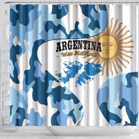 Argentina Malvinas Day Shower Curtain Las Malvinas Son Argentinas