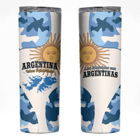 Argentina Malvinas Day Skinny Tumbler Las Malvinas Son Argentinas