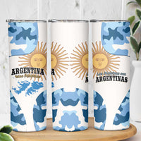 Argentina Malvinas Day Skinny Tumbler Las Malvinas Son Argentinas