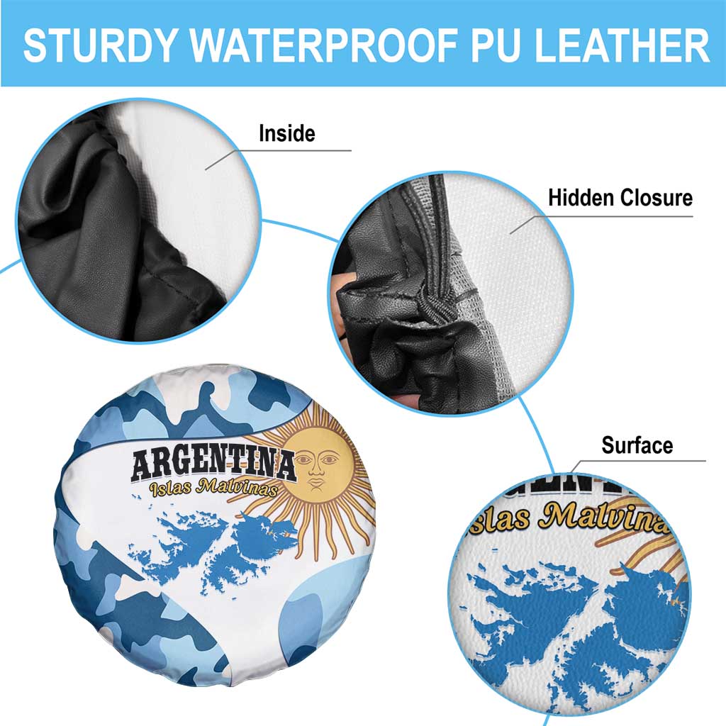 Argentina Malvinas Day Spare Tire Cover Las Malvinas Son Argentinas