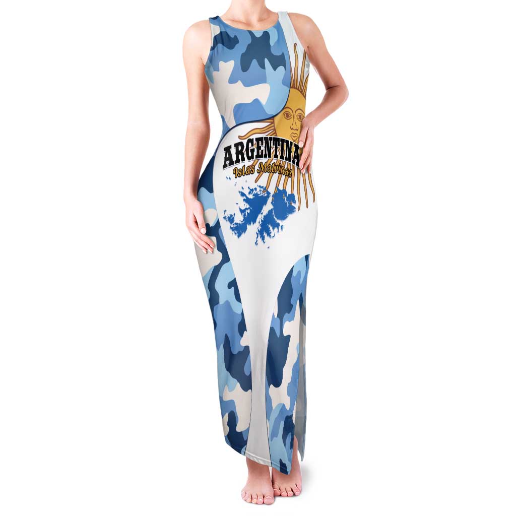 Argentina Malvinas Day Tank Maxi Dress Las Malvinas Son Argentinas