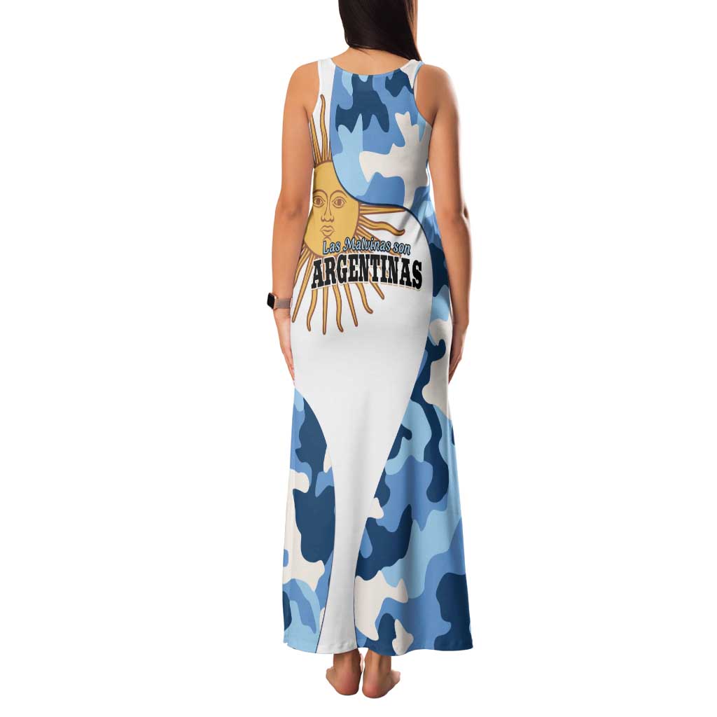 Argentina Malvinas Day Tank Maxi Dress Las Malvinas Son Argentinas