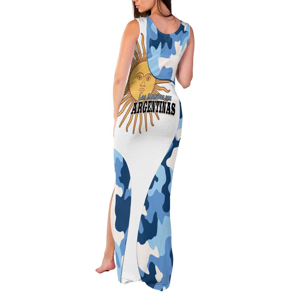Argentina Malvinas Day Tank Maxi Dress Las Malvinas Son Argentinas