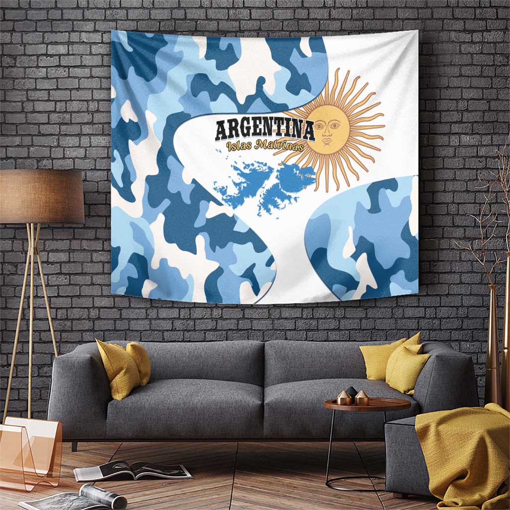 Argentina Malvinas Day Tapestry Las Malvinas Son Argentinas