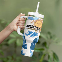 Argentina Malvinas Day Tumbler With Handle Las Malvinas Son Argentinas