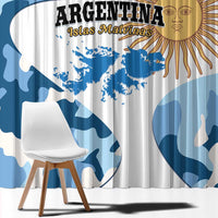Argentina Malvinas Day Window Curtain Las Malvinas Son Argentinas