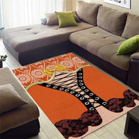 Netherlands Koningsdag 2025 Area Rug King's Day Dutch Costume Spirit