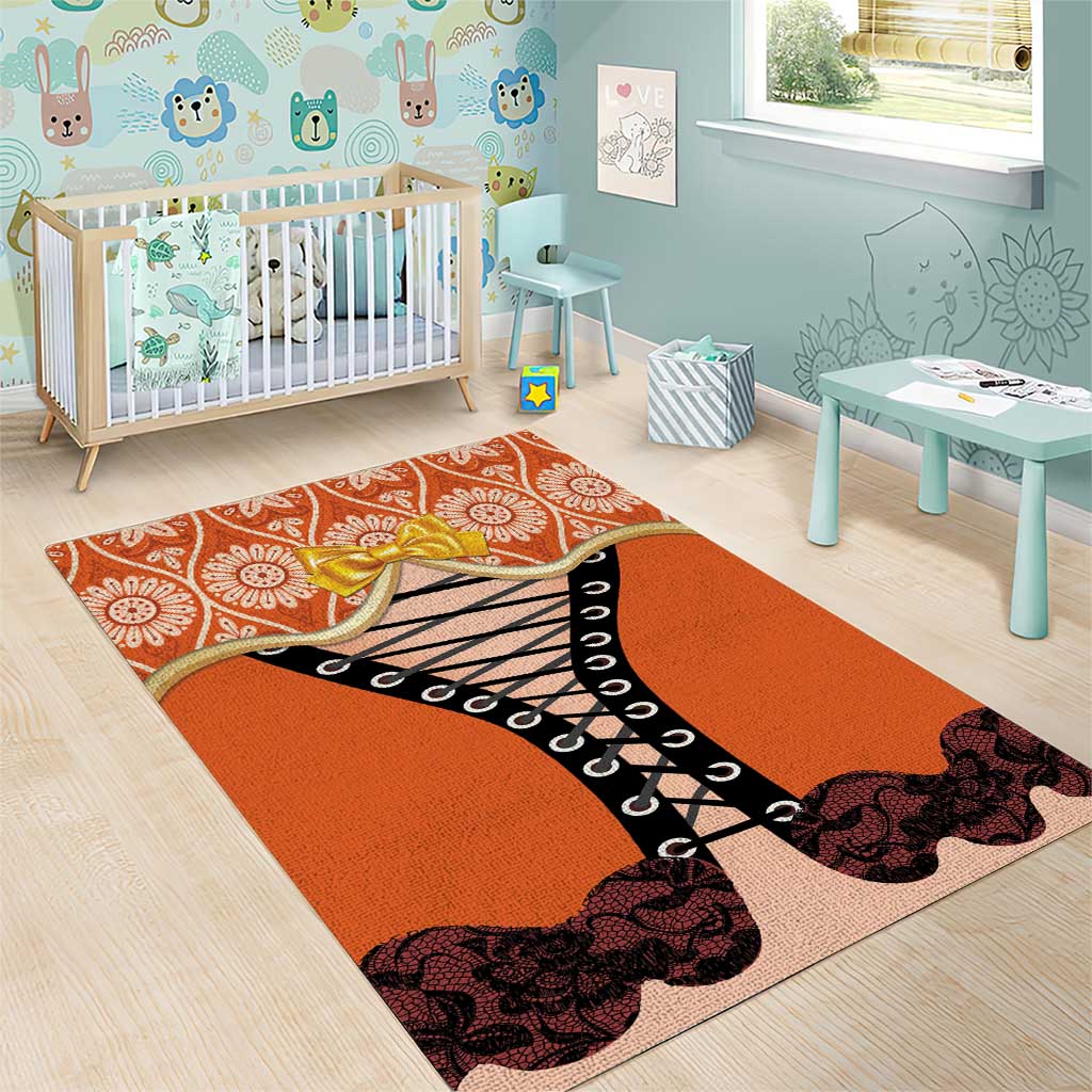 Netherlands Koningsdag 2025 Area Rug King's Day Dutch Costume Spirit