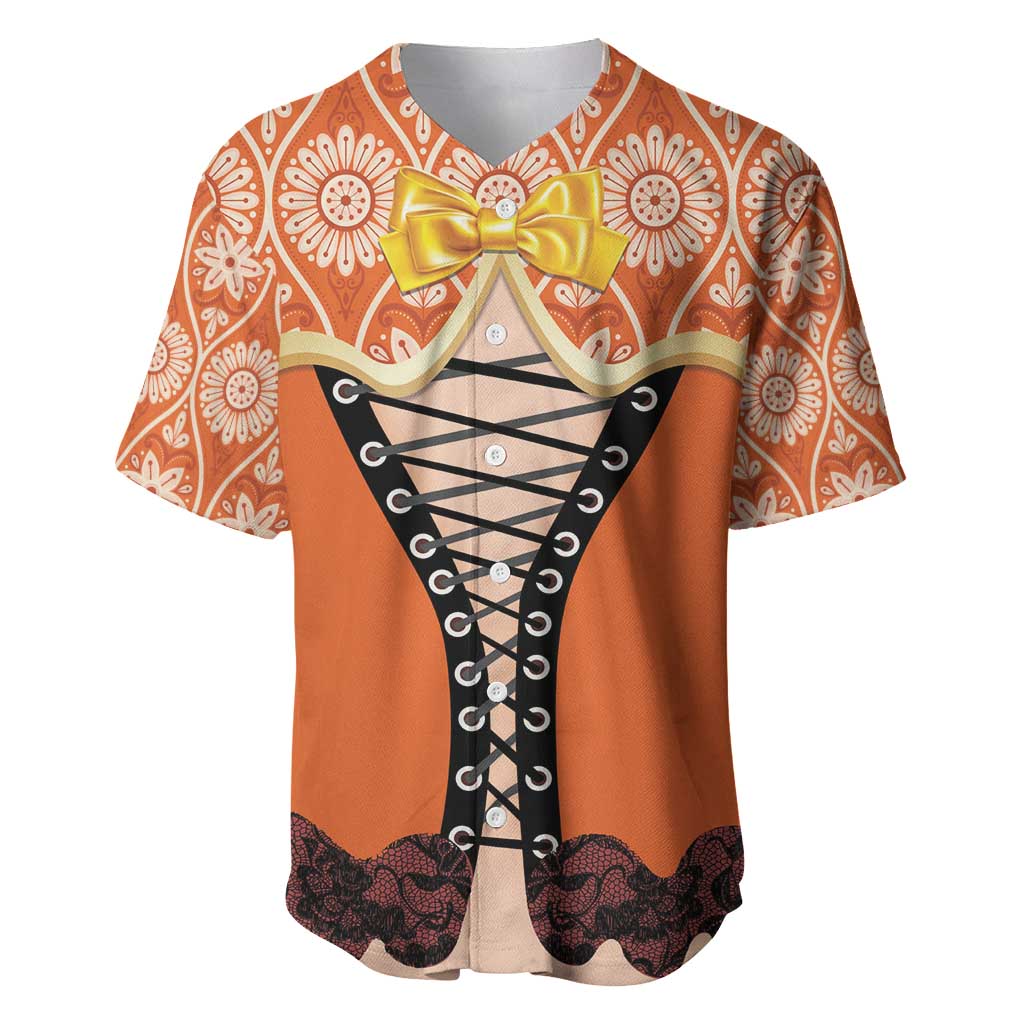 Personalised Netherlands Koningsdag 2025 Baseball Jersey King's Day Dutch Costume Spirit