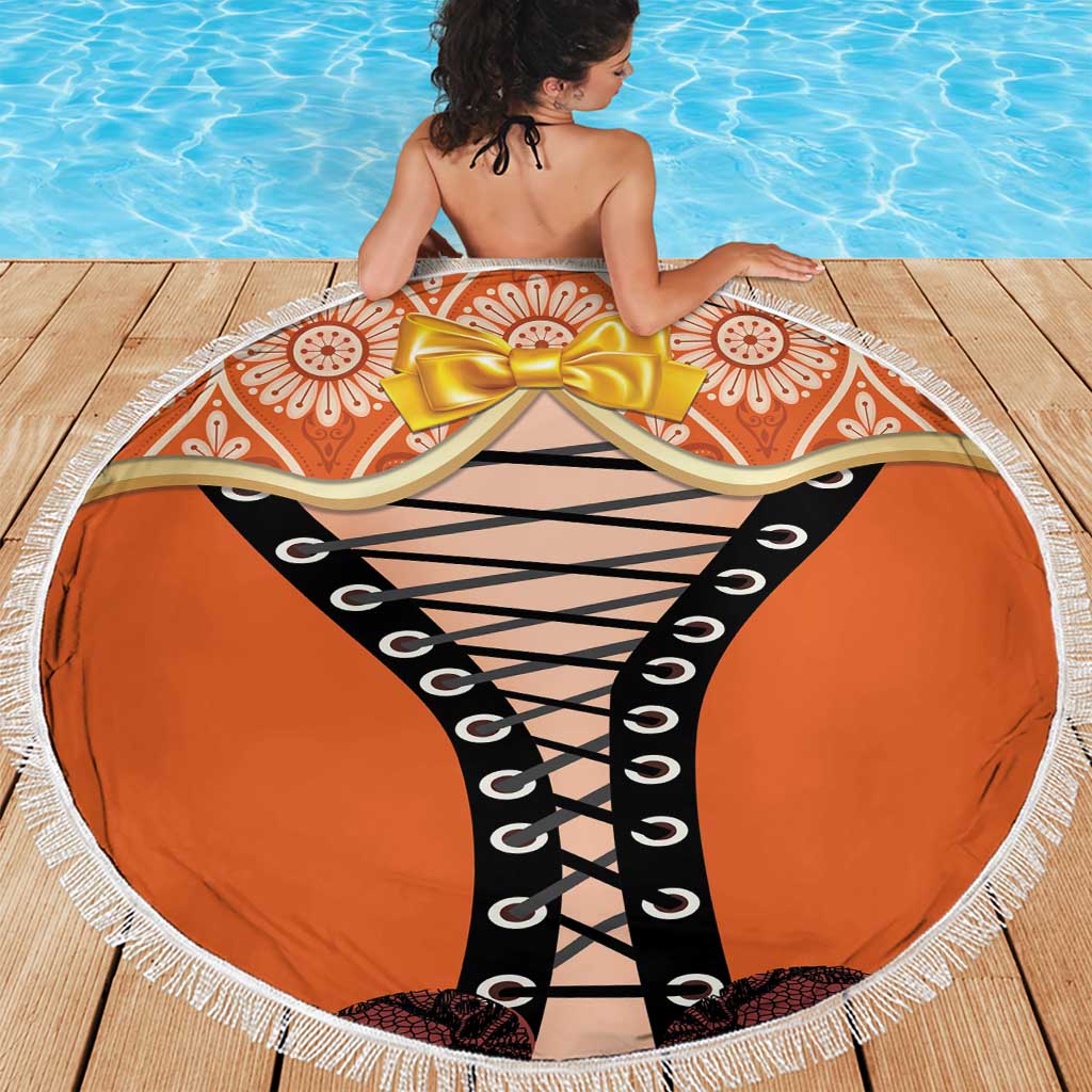 Netherlands Koningsdag 2025 Beach Blanket King's Day Dutch Costume Spirit