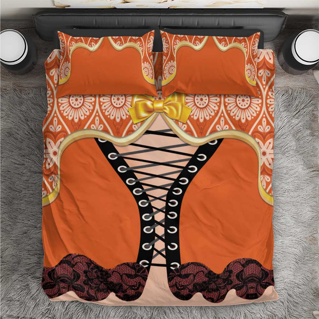 Netherlands Koningsdag 2025 Bedding Set King's Day Dutch Costume Spirit