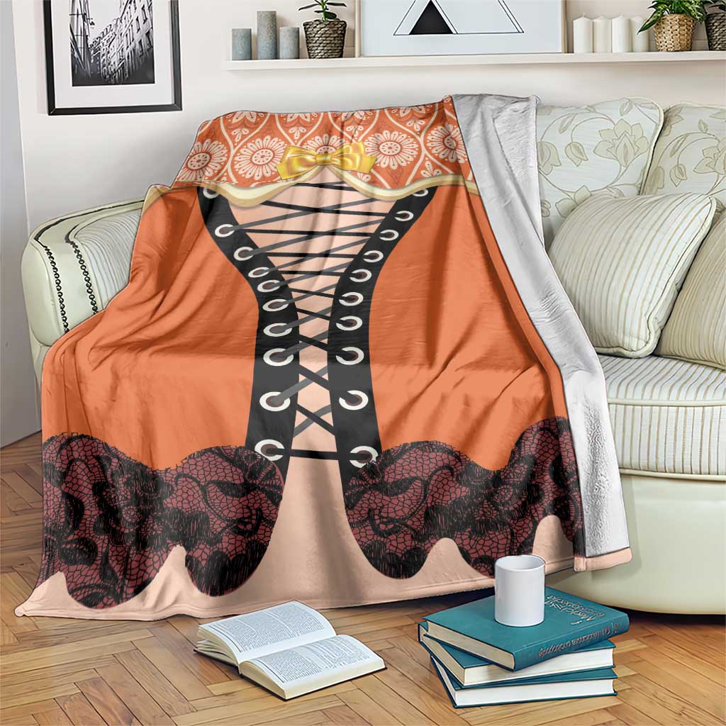 Netherlands Koningsdag 2025 Blanket King's Day Dutch Costume Spirit