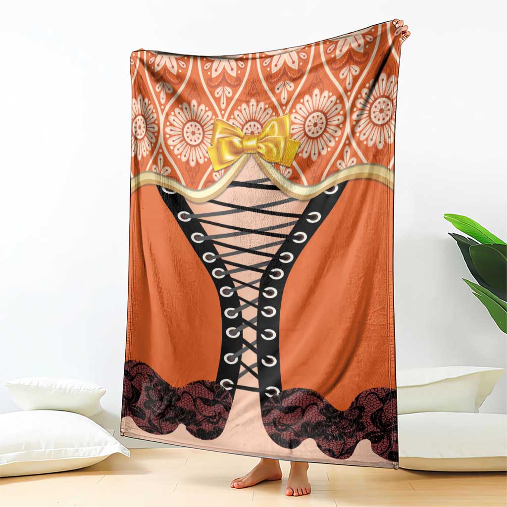 Netherlands Koningsdag 2025 Blanket King's Day Dutch Costume Spirit