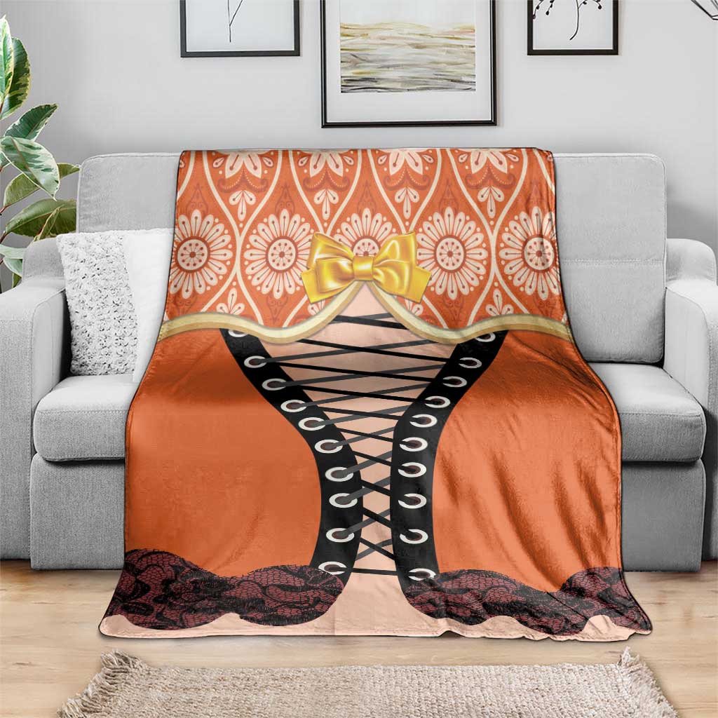 Netherlands Koningsdag 2025 Blanket King's Day Dutch Costume Spirit