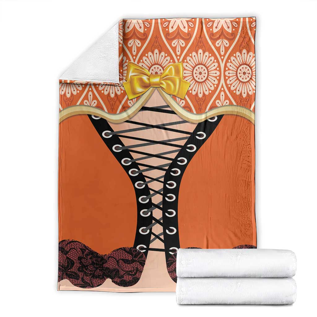 Netherlands Koningsdag 2025 Blanket King's Day Dutch Costume Spirit