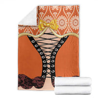 Netherlands Koningsdag 2025 Blanket King's Day Dutch Costume Spirit