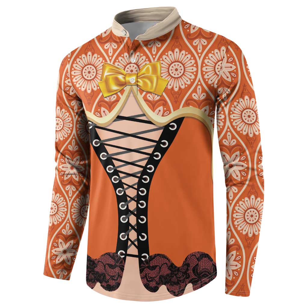 Personalised Netherlands Koningsdag 2025 Button Sweatshirt King's Day Dutch Costume Spirit