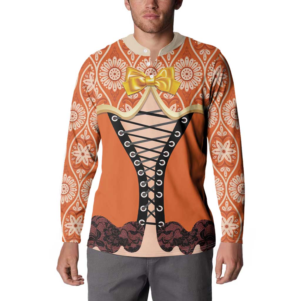 Personalised Netherlands Koningsdag 2025 Button Sweatshirt King's Day Dutch Costume Spirit