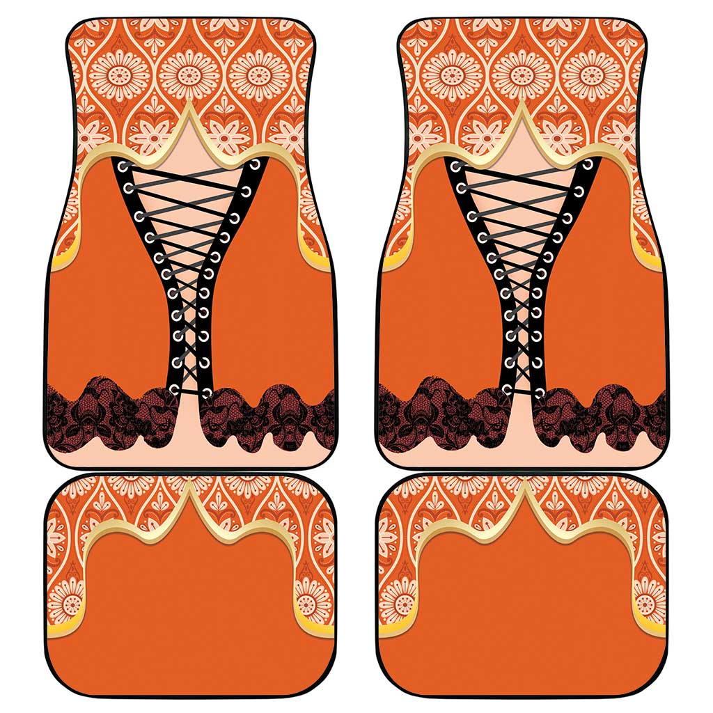 Netherlands Koningsdag 2025 Car Mats King's Day Dutch Costume Spirit