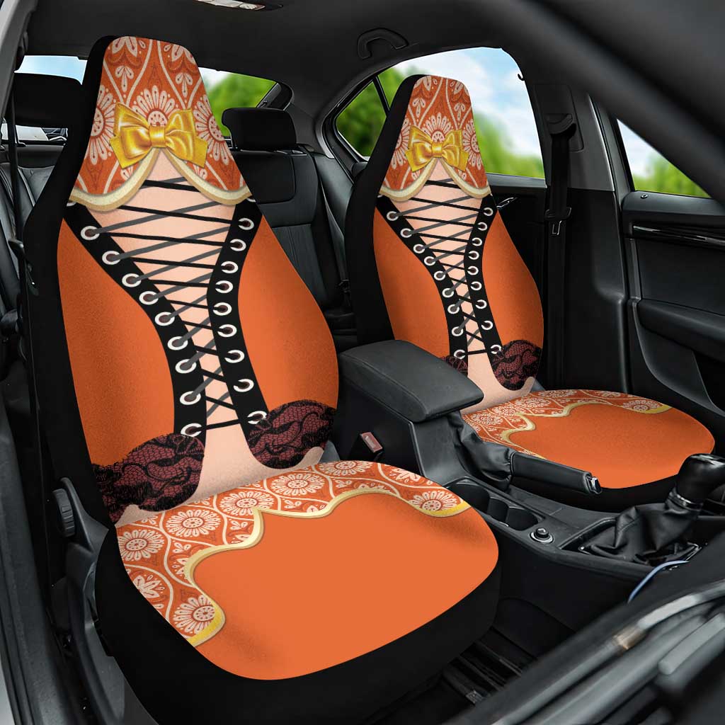 Netherlands Koningsdag 2025 Car Seat Cover King's Day Dutch Costume Spirit