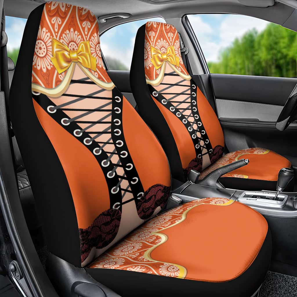 Netherlands Koningsdag 2025 Car Seat Cover King's Day Dutch Costume Spirit