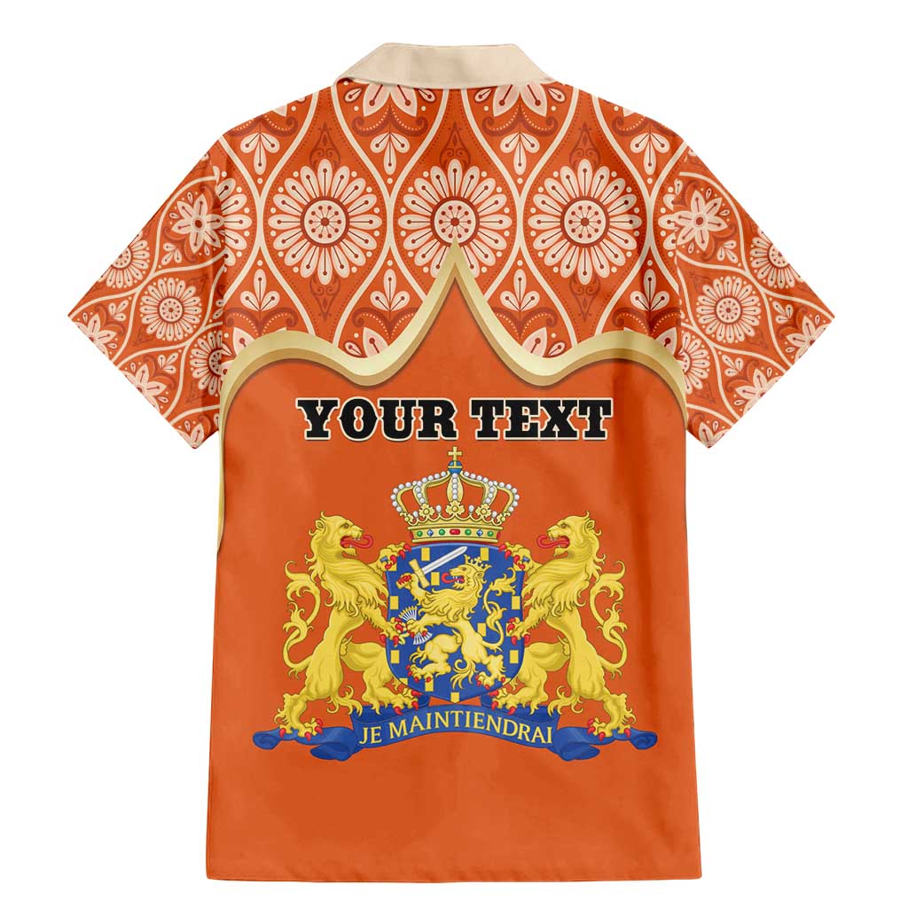 Personalised Netherlands Koningsdag 2025 Family Matching Mermaid Dress and Hawaiian Shirt King's Day Dutch Costume Spirit