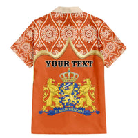 Personalised Netherlands Koningsdag 2025 Family Matching Mermaid Dress and Hawaiian Shirt King's Day Dutch Costume Spirit