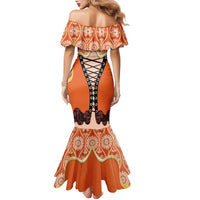 Personalised Netherlands Koningsdag 2025 Family Matching Mermaid Dress and Hawaiian Shirt King's Day Dutch Costume Spirit