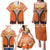 Personalised Netherlands Koningsdag 2025 Family Matching Puletasi and Hawaiian Shirt King's Day Dutch Costume Spirit
