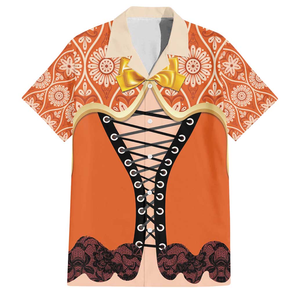 Personalised Netherlands Koningsdag 2025 Family Matching Puletasi and Hawaiian Shirt King's Day Dutch Costume Spirit