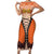 Personalised Netherlands Koningsdag 2025 Family Matching Short Sleeve Bodycon Dress and Hawaiian Shirt King's Day Dutch Costume Spirit