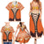 Personalised Netherlands Koningsdag 2025 Family Matching Summer Maxi Dress and Hawaiian Shirt King's Day Dutch Costume Spirit