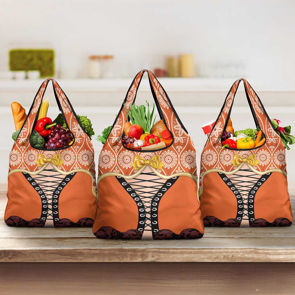 Netherlands Koningsdag 2025 Grocery Bag King's Day Dutch Costume Spirit