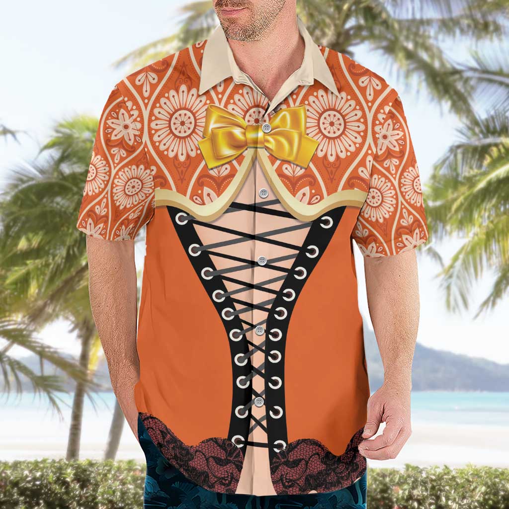 Personalised Netherlands Koningsdag 2025 Hawaiian Shirt King's Day Dutch Costume Spirit