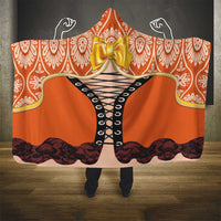 Netherlands Koningsdag 2025 Hooded Blanket King's Day Dutch Costume Spirit