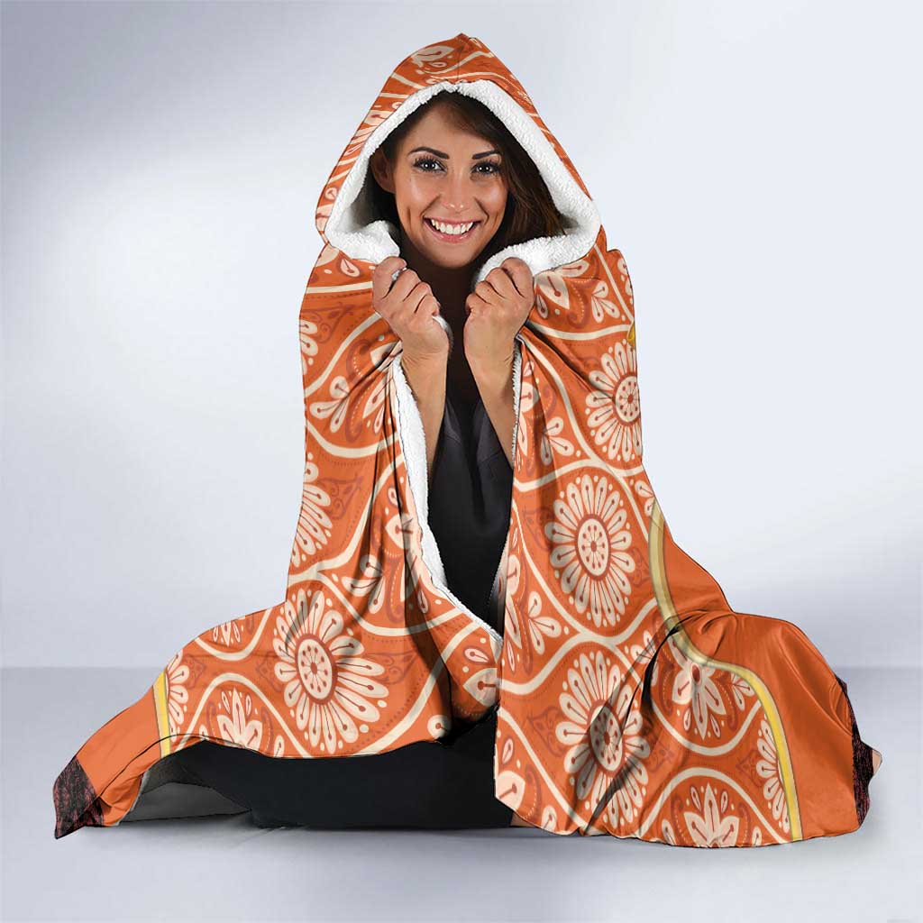 Netherlands Koningsdag 2025 Hooded Blanket King's Day Dutch Costume Spirit