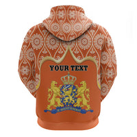 Personalised Netherlands Koningsdag 2025 Hoodie King's Day Dutch Costume Spirit