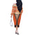 Personalised Netherlands Koningsdag 2025 Off The Shoulder Long Sleeve Dress King's Day Dutch Costume Spirit