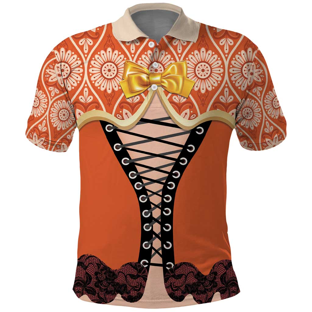 Personalised Netherlands Koningsdag 2025 Polo Shirt King's Day Dutch Costume Spirit