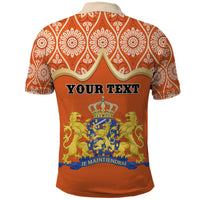 Personalised Netherlands Koningsdag 2025 Polo Shirt King's Day Dutch Costume Spirit