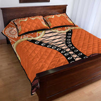 Netherlands Koningsdag 2025 Quilt Bed Set King's Day Dutch Costume Spirit