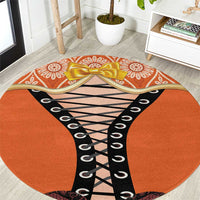 Netherlands Koningsdag 2025 Round Carpet King's Day Dutch Costume Spirit