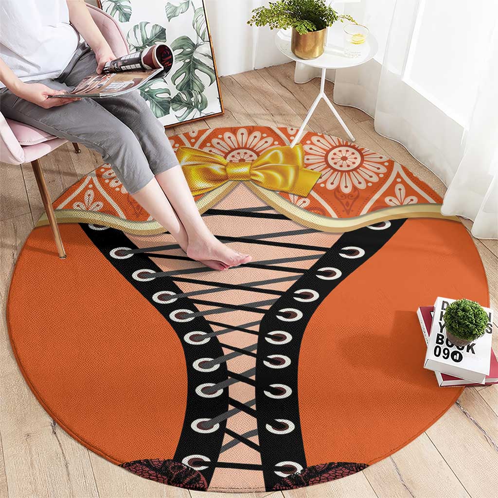 Netherlands Koningsdag 2025 Round Carpet King's Day Dutch Costume Spirit