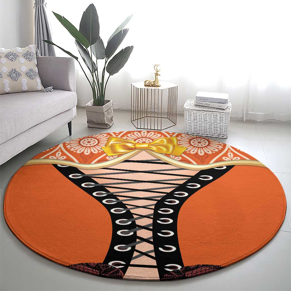 Netherlands Koningsdag 2025 Round Carpet King's Day Dutch Costume Spirit