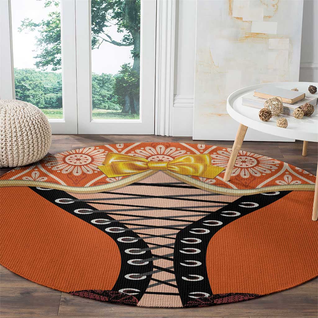 Netherlands Koningsdag 2025 Round Carpet King's Day Dutch Costume Spirit