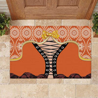 Netherlands Koningsdag 2025 Rubber Doormat King's Day Dutch Costume Spirit