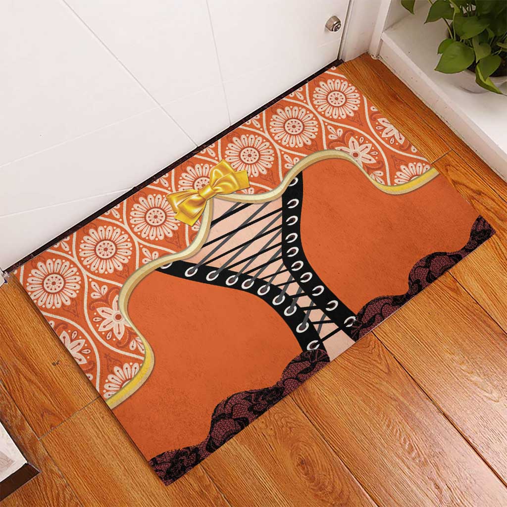 Netherlands Koningsdag 2025 Rubber Doormat King's Day Dutch Costume Spirit