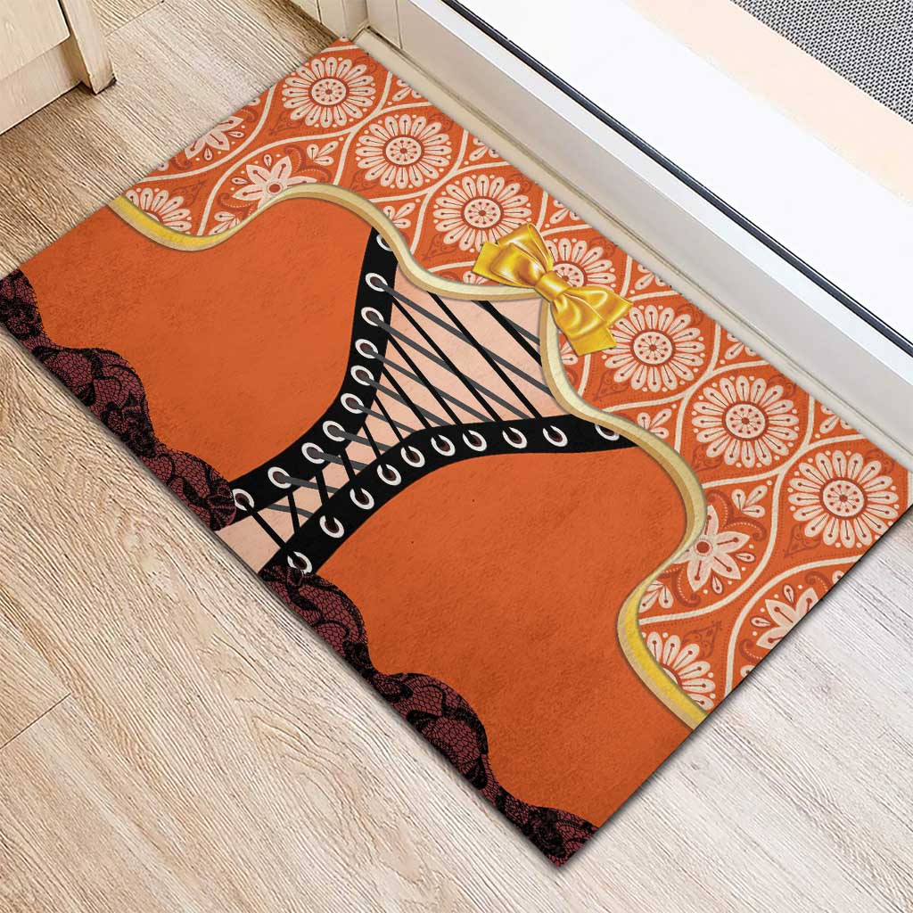 Netherlands Koningsdag 2025 Rubber Doormat King's Day Dutch Costume Spirit