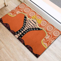 Netherlands Koningsdag 2025 Rubber Doormat King's Day Dutch Costume Spirit